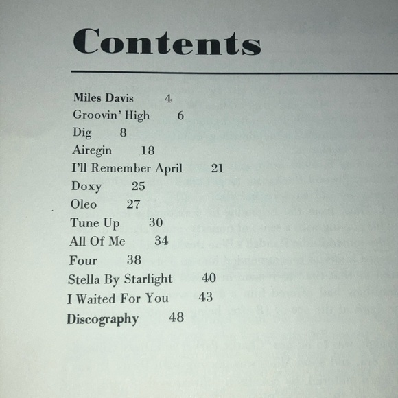 Vintage Miles Davis solos for Bb trumpet volume 89 Music for Millions Series - Picture 7 of 16